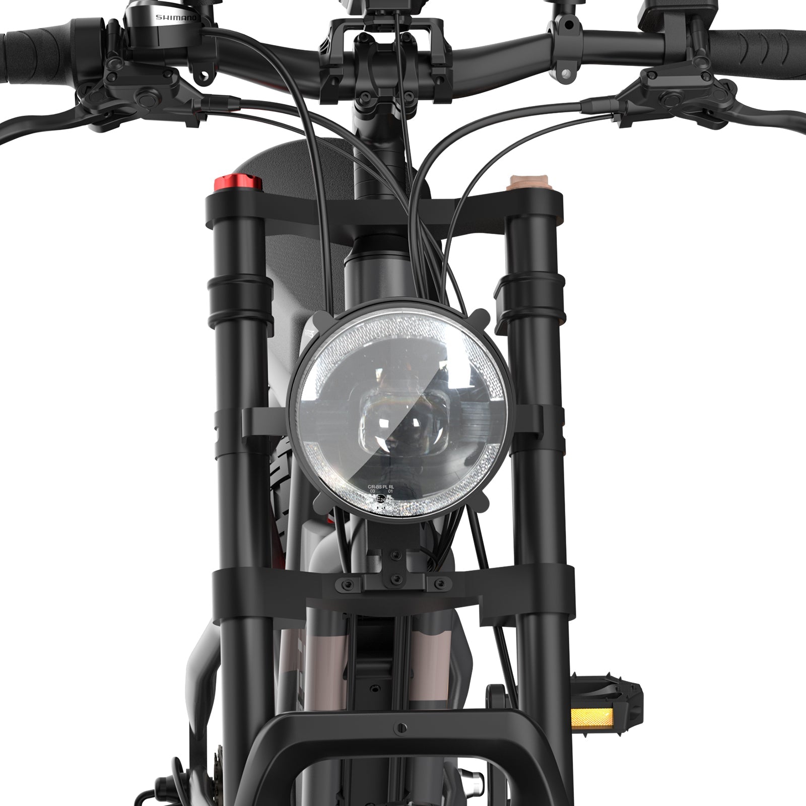 Fafrees F20 Ultra 1200W Peak 25Ah LG 20" 5.0 Fat Moto-Style E-Bike Rich Bit eBike