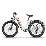 SHENGMILO MX06 City Commute e bike 26x3.0 inch 25KMH | 48v 500w 80N.m | Hydraulic Disc Brake | 17.5Ah SAMSUNG battery Rich Bit eBike