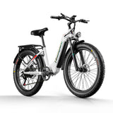SHENGMILO MX06 City Commute e bike 26x3.0 inch 25KMH | 48v 500w 80N.m | Hydraulic Disc Brake | 17.5Ah SAMSUNG battery Rich Bit eBike