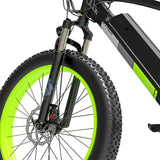 LANKELEISI XC4000 Mountain all-terrain e Bike 26inch 40KMH | 48v 1000w | Hydraulic Disc Brake | 15Ah hidden battery