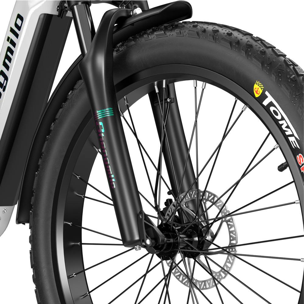 SHENGMILO MX06 City Commute e bike 26x3.0 inch 25KMH | 48v 500w 80N.m | Hydraulic Disc Brake | 17.5Ah SAMSUNG battery Rich Bit eBike