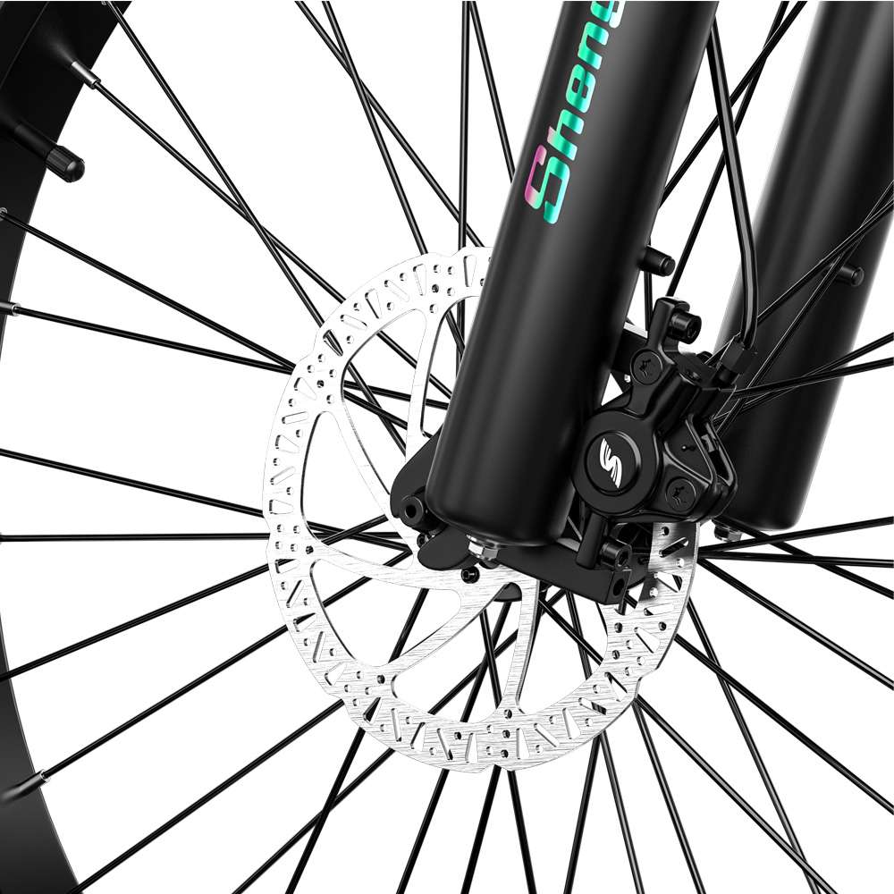 SHENGMILO MX06 City Commute e bike 26x3.0 inch 25KMH | 48v 500w 80N.m | Hydraulic Disc Brake | 17.5Ah SAMSUNG battery Rich Bit eBike