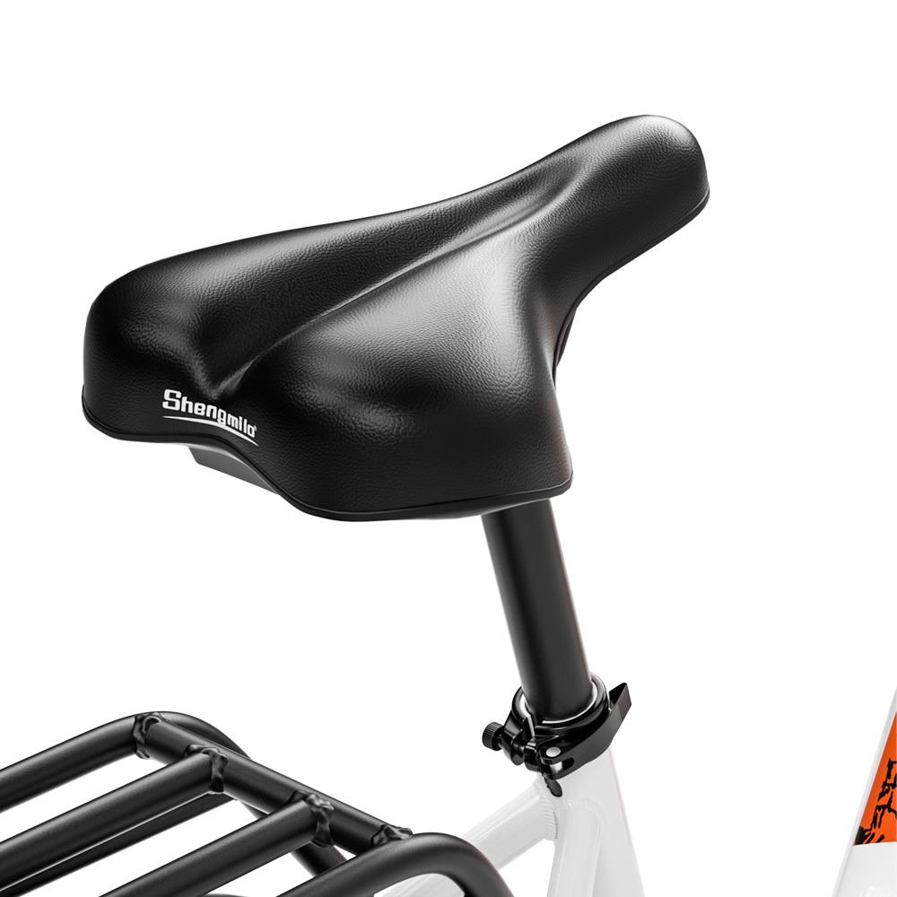 SHENGMILO MX06 City Commute e bike 26x3.0 inch 25KMH | 48v 500w 80N.m | Hydraulic Disc Brake | 17.5Ah SAMSUNG battery Rich Bit eBike