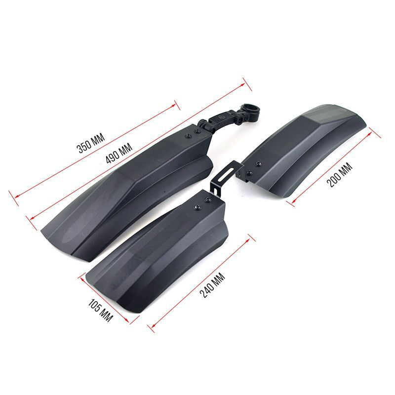 Fender Mudguard For RICH BIT TOP-022 Fat Electric Bike RICH BIT EBIKE OFFICIAL STORE
