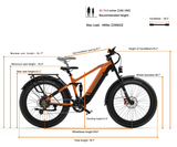 Lankeleisi Silvertip 8 Long Rang All Terrain Fat e Bike Rich Bit eBike