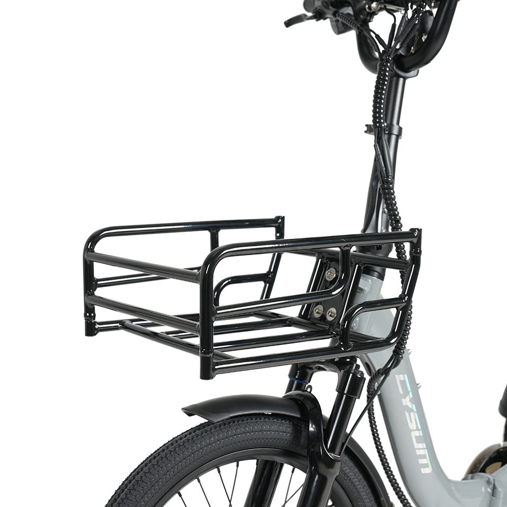 CYSUM AG1 Folding Electric Tricycle | 750W Motor & 48V 20Ah Removable Lithium Battery | Step-Through E-Trike with Hydraulic Disc Brakes, Speed Differential System, NFC LCD Display Rich Bit eBike