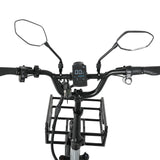 CYSUM AG1 Folding Electric Tricycle | 750W Motor & 48V 20Ah Removable Lithium Battery | Step-Through E-Trike with Hydraulic Disc Brakes, Speed Differential System, NFC LCD Display Rich Bit eBike