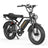 Headeer BK20 Full Suspension 20 Inch Fat e Bike Rich Bit eBike