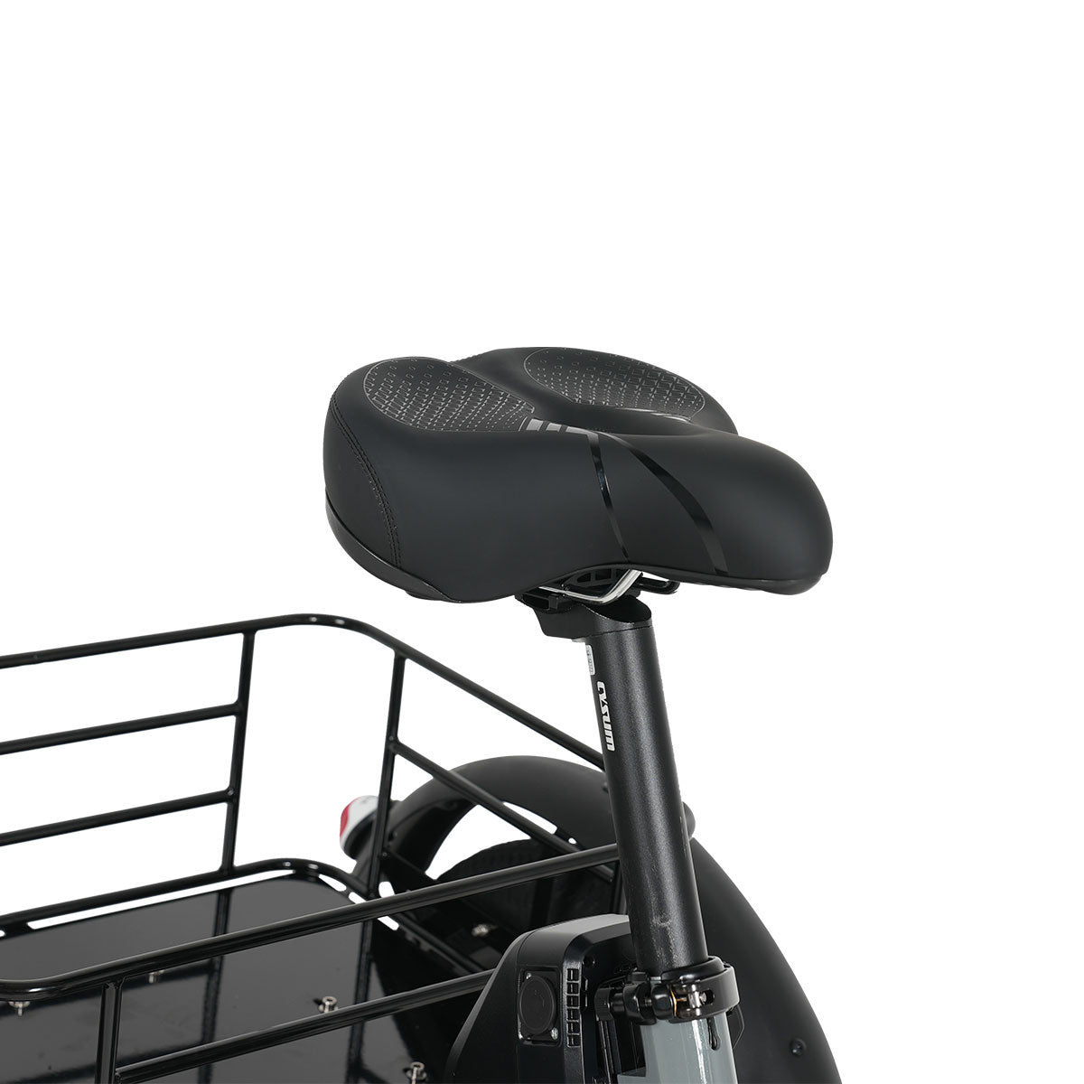 CYSUM AG1 Folding Electric Tricycle | 750W Motor & 48V 20Ah Removable Lithium Battery | Step-Through E-Trike with Hydraulic Disc Brakes, Speed Differential System, NFC LCD Display Rich Bit eBike