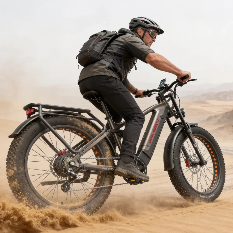 Lankeleisi Silvertip 8 Long Rang All Terrain Fat e Bike Rich Bit eBike