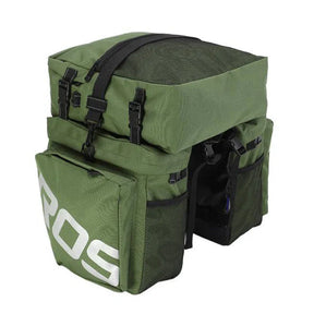 Bicycle backpack, saddle bag, rear rack bag, mountain bike all-in-one long-distance riding backpack - Rich Bit eBike