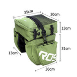Bicycle backpack, saddle bag, rear rack bag, mountain bike all-in-one long-distance riding backpack RICH BIT EBIKE OFFICIAL STORE