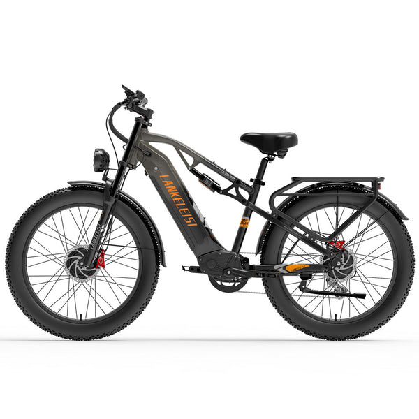 LANKELEISI MG800 Max Fat e Bike 26inch 48KMH | 48v 2000w dual motor | Hydraulic Disc Brake | Samsung 20Ah portable battery Rich Bit eBike
