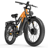 LANKELEISI MG800 Max Fat e Bike 26inch 48KMH | 48v 2000w dual motor | Hydraulic Disc Brake | Samsung 20Ah portable battery