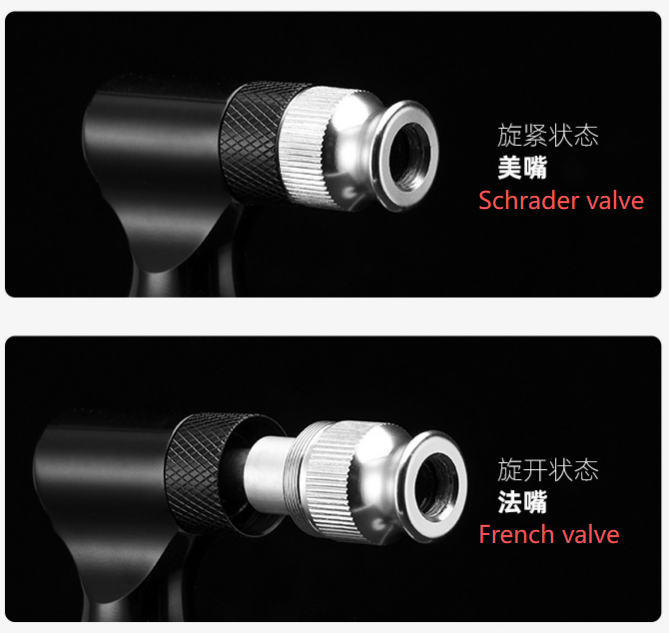 Mini Bicycle Pump High-Pressure Mountain Road Bike Electric Bike Riding Household Basketball Inflation Pump Rich Bit eBike