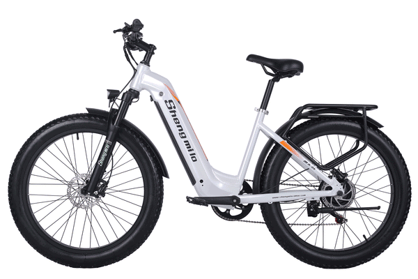 Shengmilo MX06 Electric Bike 80Nm Motor 48v 17.5AH Battery 26'' City E-Bike