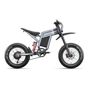 SHENGMILO S900 Off-road E Motorcycle 20x4.0 inch 65KMH | 60v 1500w 150N.m | Hydraulic Disc Brake | 30Ah SAMSUNG battery Rich Bit eBike
