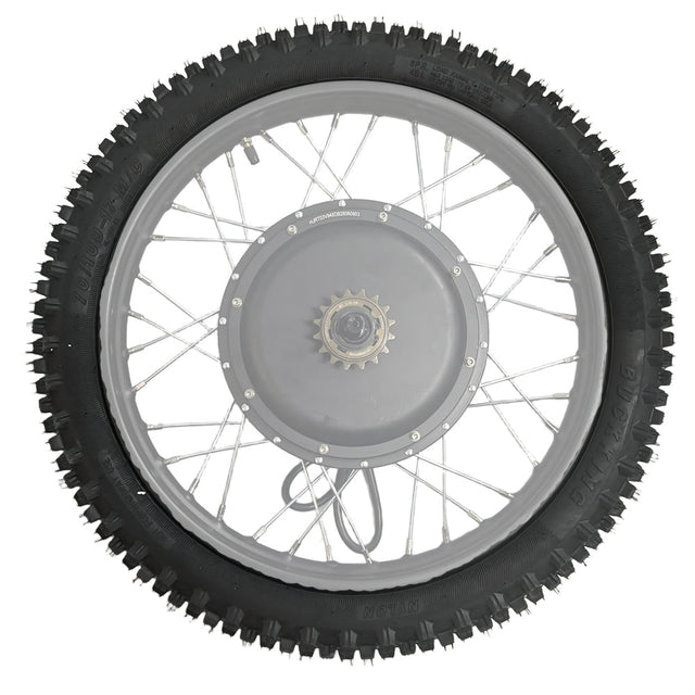Premium 70/100-17 Motocross Tire For Rich Bit V9 Ultra Motorcycle Rich Bit eBike