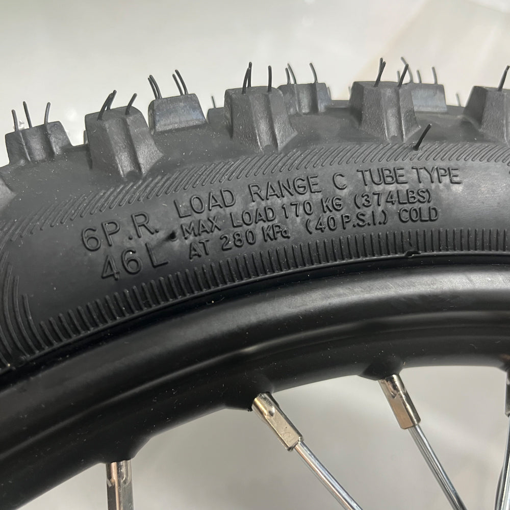 Premium 70/100-17 Motocross Tire For Rich Bit V9 Ultra Motorcycle Rich Bit eBike