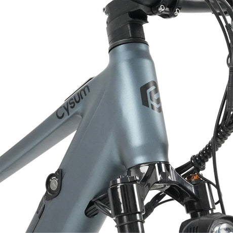 CYSUM M-RAX Electric Mountain Bike | 48V 13Ah Removable Battery | 350W High-Speed Motor | 27.5" Hardtail All-Terrain E-MTB Rich Bit eBike