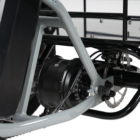 CYSUM AG1 Folding Electric Tricycle | 750W Motor & 48V 20Ah Removable Lithium Battery | Step-Through E-Trike with Hydraulic Disc Brakes, Speed Differential System, NFC LCD Display Rich Bit eBike