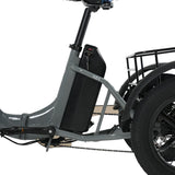 CYSUM AG1 Folding Electric Tricycle | 750W Motor & 48V 20Ah Removable Lithium Battery | Step-Through E-Trike with Hydraulic Disc Brakes, Speed Differential System, NFC LCD Display Rich Bit eBike