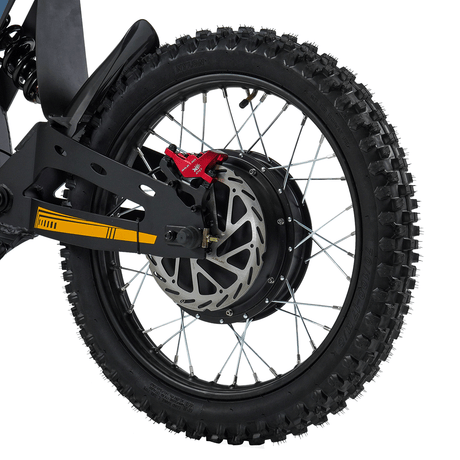 RICH BIT V9 Ultra 1500W Electric Motorcycle | 63km/h Max Speed & 80N.m Torque | 20Ah Long Range Battery | Full Suspension All-Terrain Off-Road E-Bike for Adults Rich Bit eBike