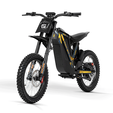 RICH BIT V9 Ultra 1500W Electric Motorcycle | 63km/h Max Speed & 80N.m Torque | 20Ah Long Range Battery | Full Suspension All-Terrain Off-Road E-Bike for Adults Rich Bit eBike