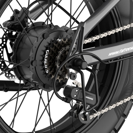 Fafrees F20 Ultra 1200W Peak 25Ah LG 20" 5.0 Fat Moto-Style E-Bike Rich Bit eBike