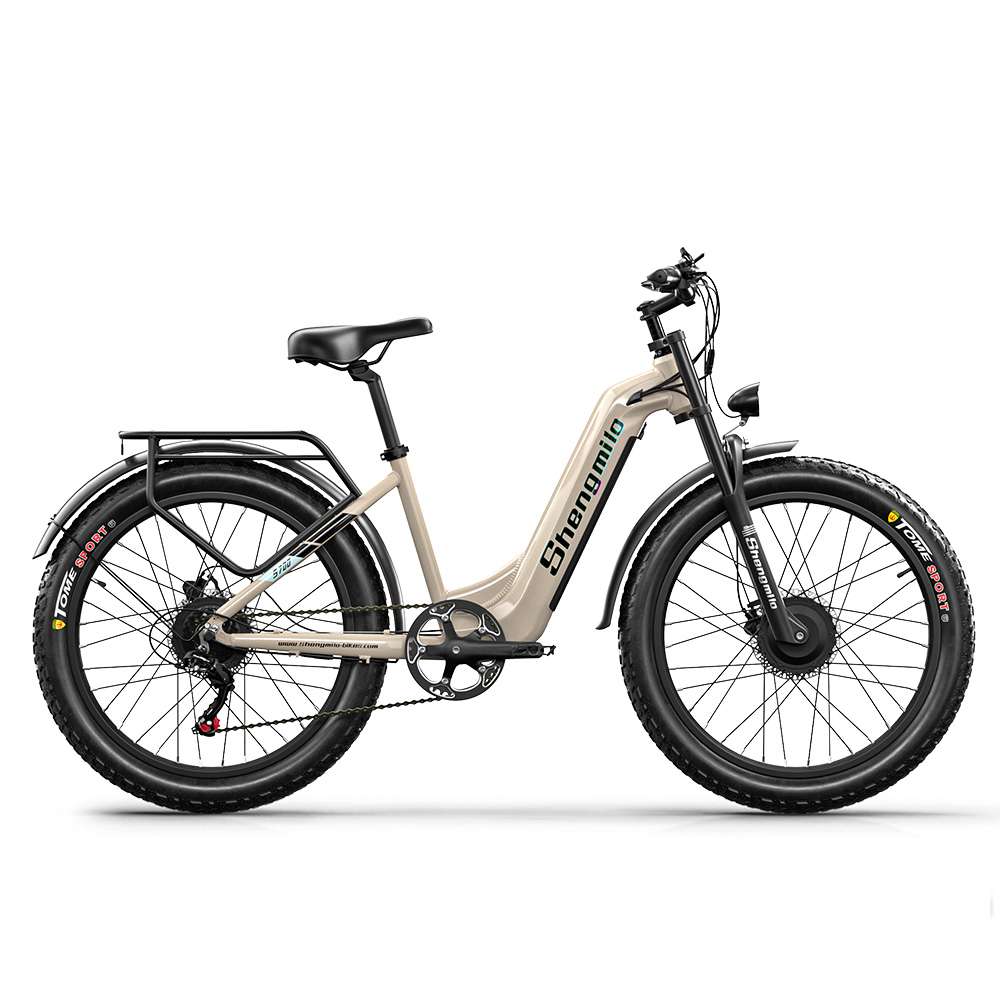 SHENGMILO S700 Step Through Fat E-Bike 26x3.0 inch 25KMH | 48v 2000w dual-motor | Hydraulic Disc Brake | 17.5Ah SAMSUNG battery Rich Bit eBike