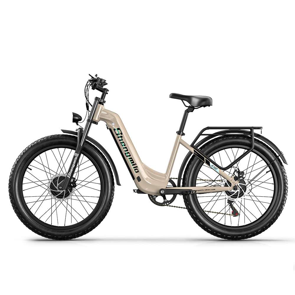 SHENGMILO S700 Step Through Fat E-Bike 26x3.0 inch 25KMH | 48v 2000w dual-motor | Hydraulic Disc Brake | 17.5Ah SAMSUNG battery Rich Bit eBike