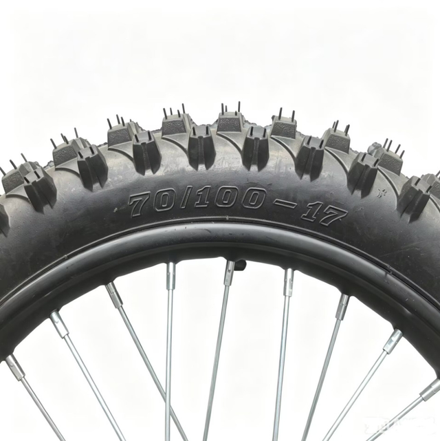 Premium 70/100-17 Motocross Tire For Rich Bit V9 Ultra Motorcycle Rich Bit eBike