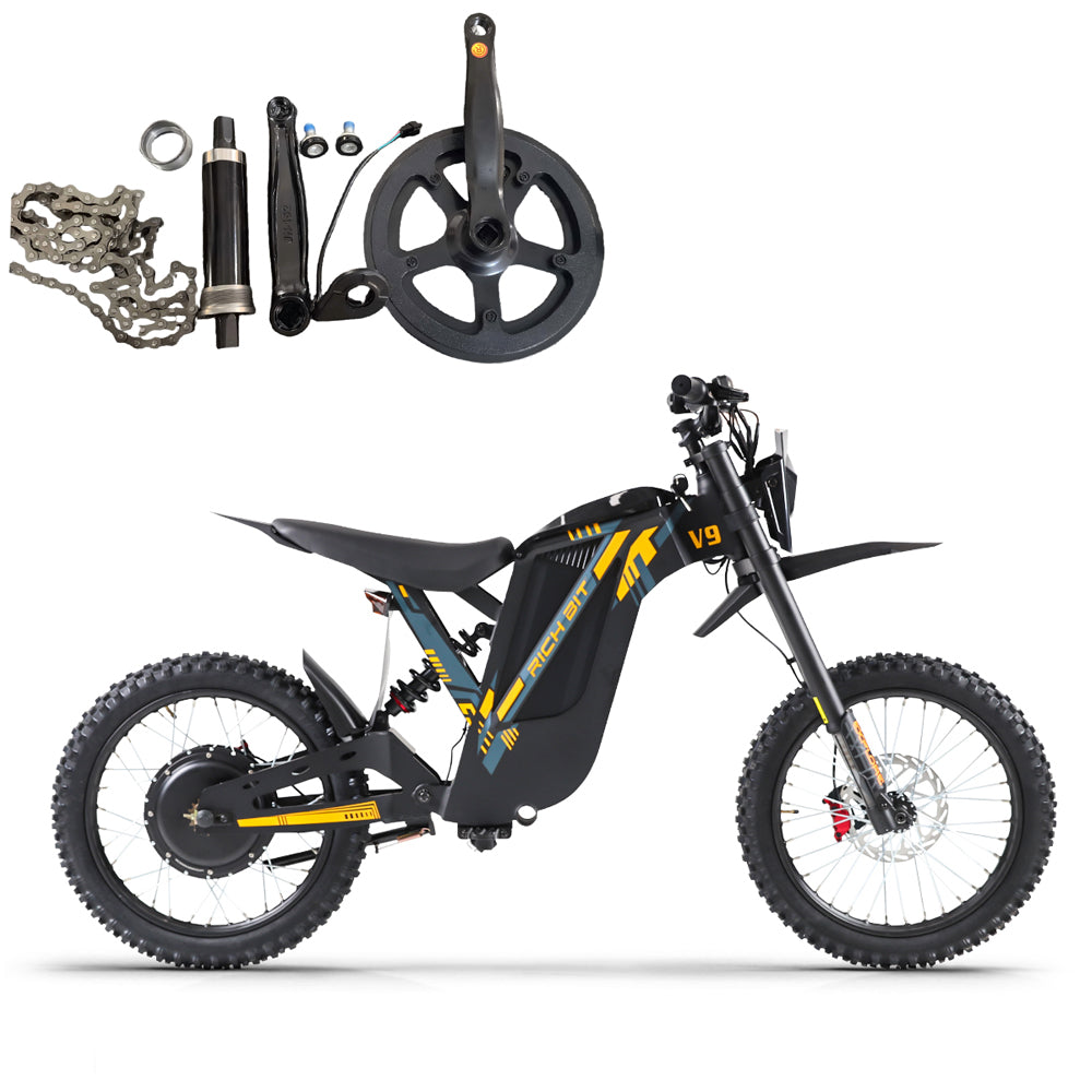 RICH BIT V9 Ultra Max 63Kmh 20Ah Off-Road Electric Motorcycle