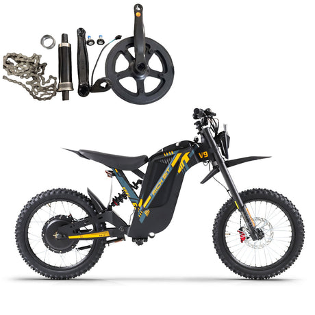 RICH BIT V9 Ultra Max 63Kmh 20Ah Off-Road Electric Motorcycle Rich Bit eBike