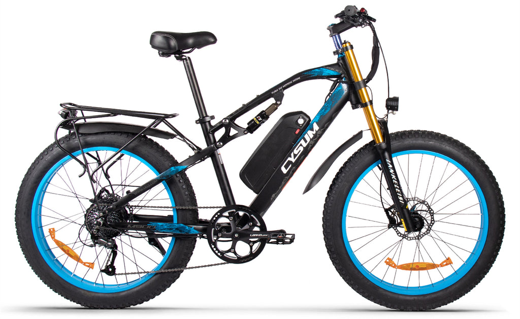 M900 PLUS 1000W 48V Motor 17Ah Li-Akku Fat E-Bike Herrenfahrrad